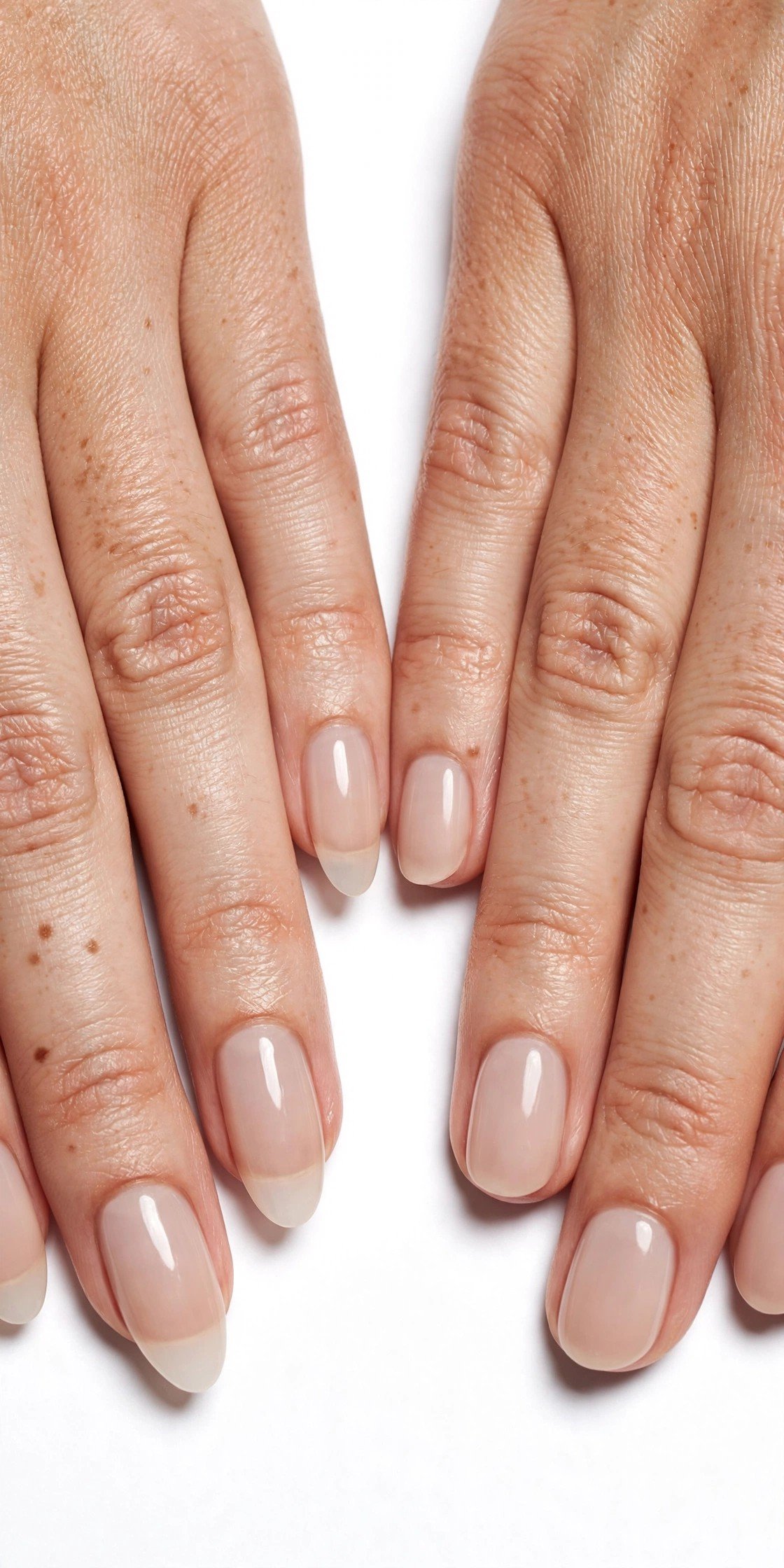 Oval vs round nail shape comparison
